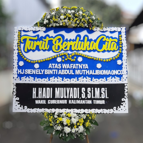 Karangan Bunga Duka  di Gowa